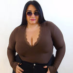 Body con pizzo 10163