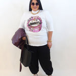 Pantalone balloon con elastico 13069