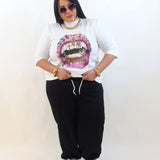 Pantalone balloon con elastico 13069