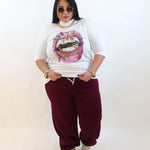 Pantalone balloon con elastico 13069
