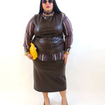 Coordinato di pelle 003590