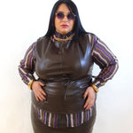 Coordinato di pelle 003590