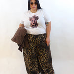 Pantalone animalier chiaro 825