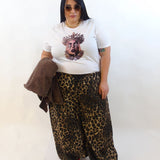 Pantalone animalier chiaro 825