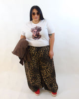 Pantalone animalier chiaro 825