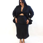 Gonna in satin 11324