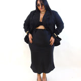 Gonna in satin 11324