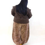 Pantalone balloon animalier 3772
