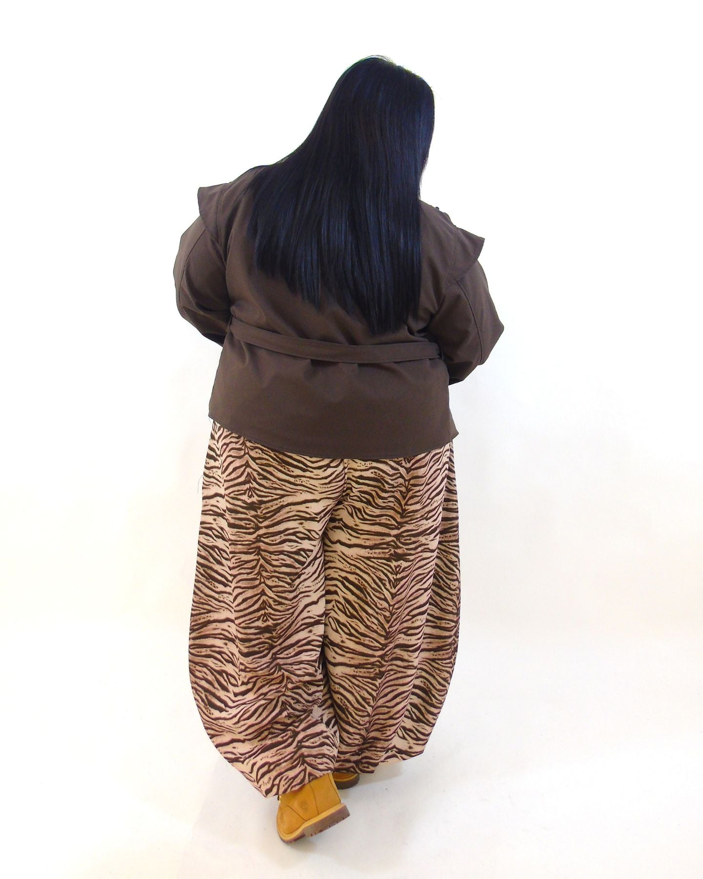 Pantalone balloon animalier 3772