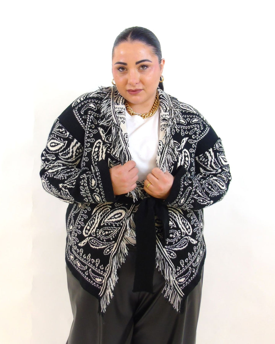 Cardigan bandana 3469