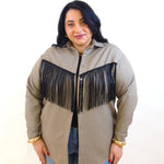 Camicia con frange 100219