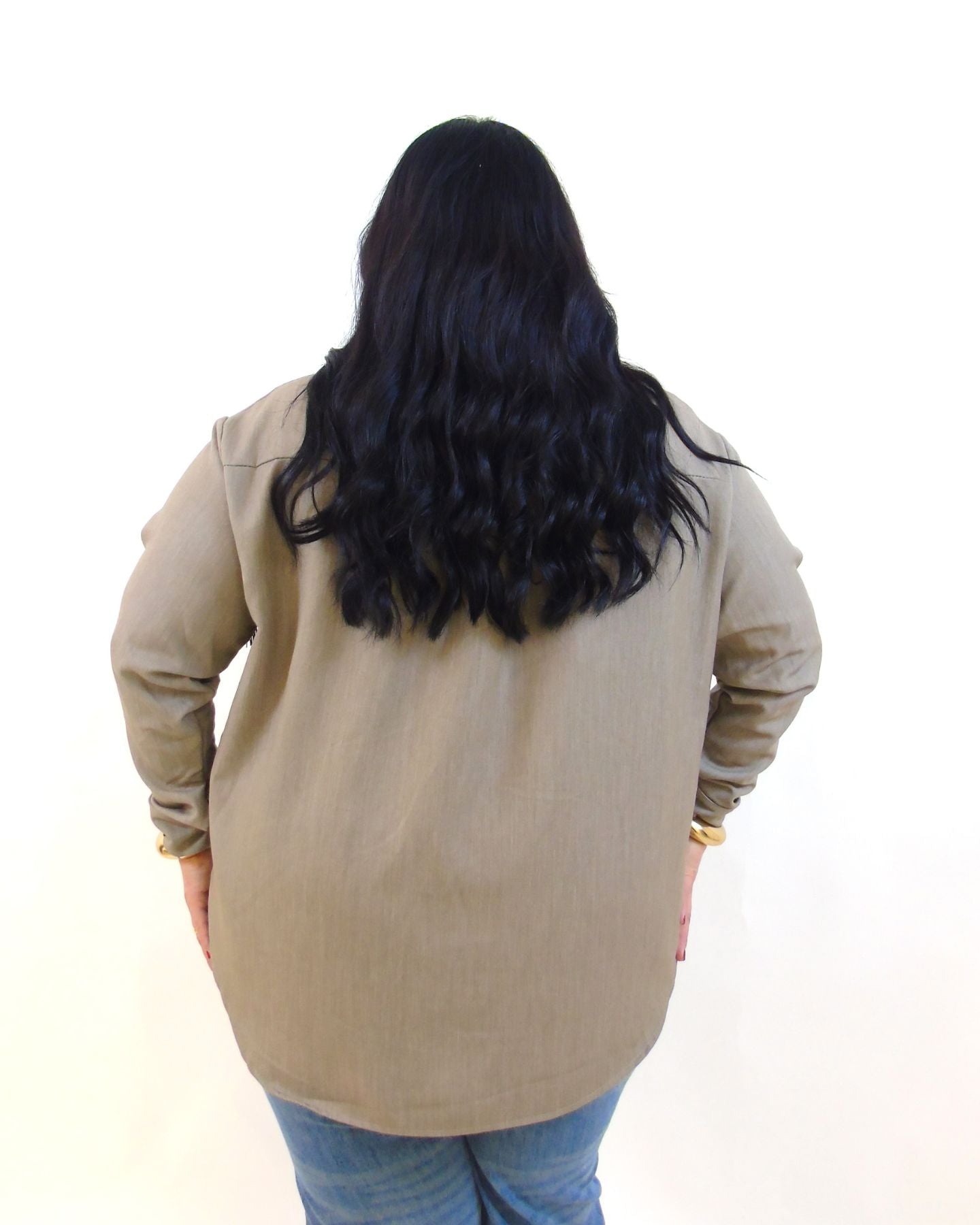 Camicia con frange 100219