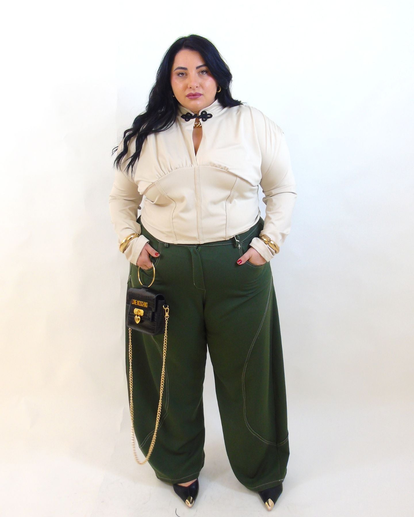 Pantalone cucitura 15938