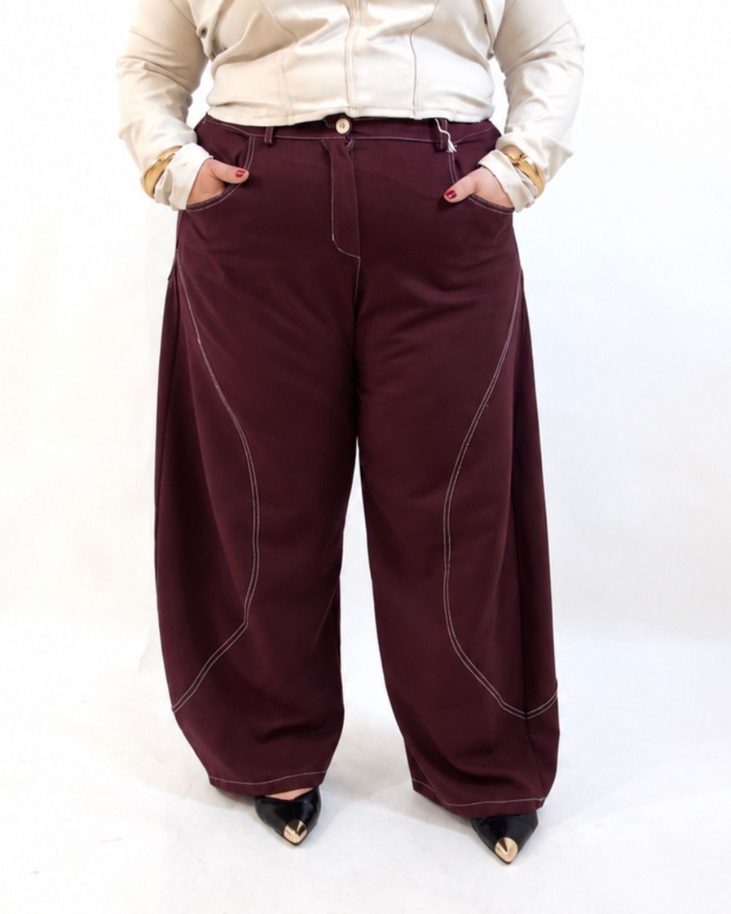 Pantalone cucitura 15938